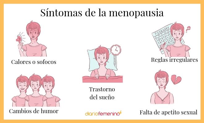 ¿Cuáles son los síntomas de la menopausia?
